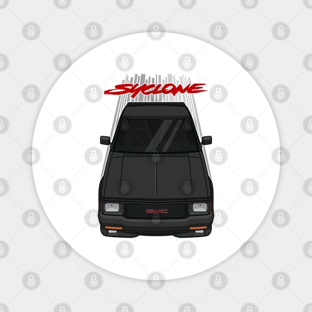 GMC Syclone 1991 - Black Magnet by V8social